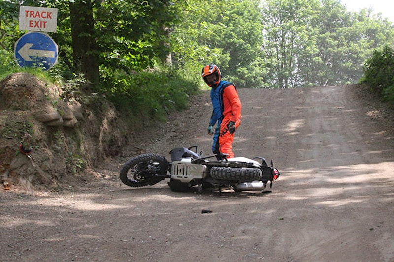 KTM 790 Adventure off-road  - raising the bar