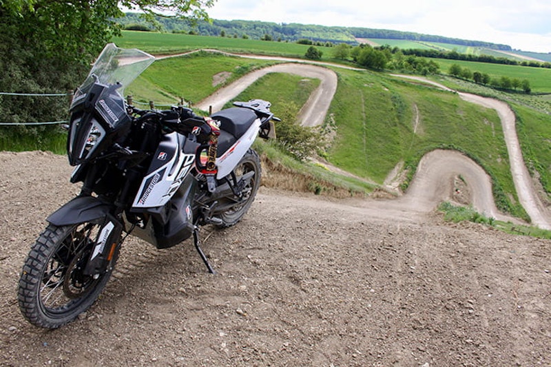 KTM 790 Adventure off-road  - raising the bar
