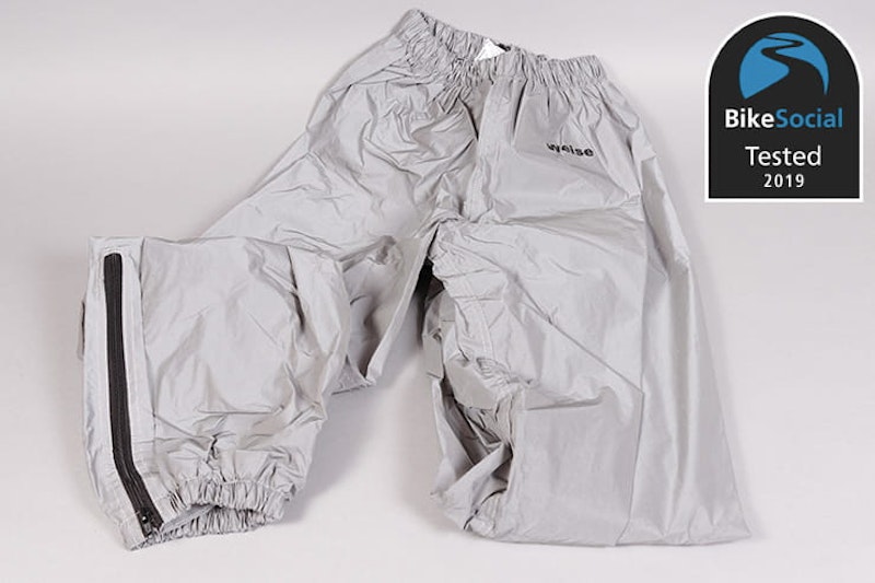 Tested: Weise Vision motorcycle waterproofs review