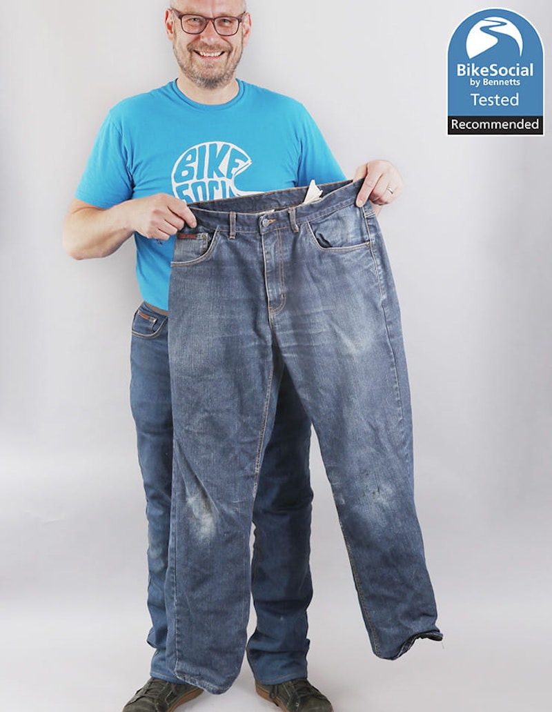 Hood K7 AAA jeans review motorcycle_17