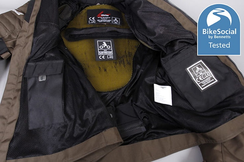 Weise scout mesh summer motorcycle jacket review_10