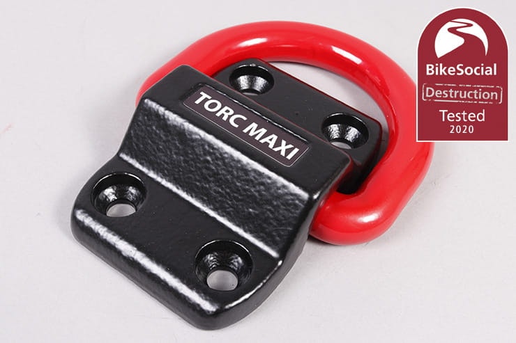 The best motorcycle chain and lock is no use if you don’t have the best ground anchor – full destruction test review of the Pragmasis Torc Maxi and Mega