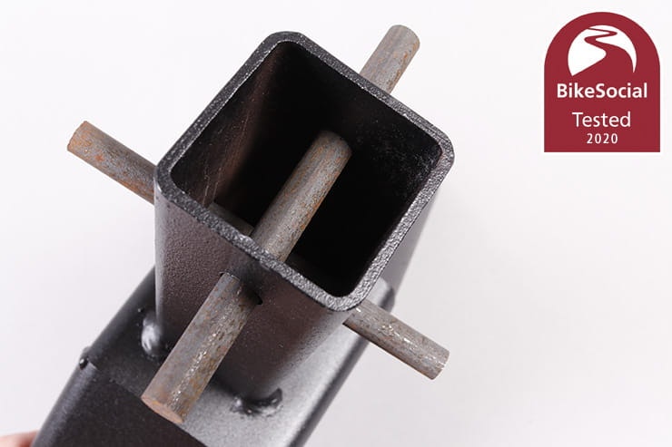 The Y Anchor Y-max90 is a concrete-in motorcycle ground anchor that offers a very high level of security for your bike. Full honest review after fitting one