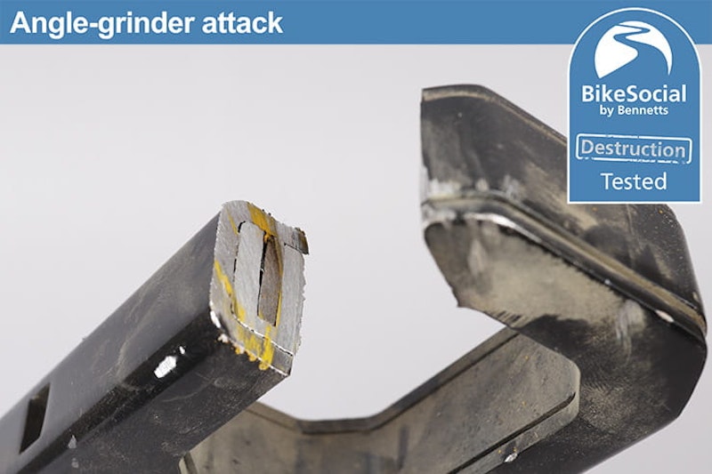 Hiplok AX1000 review angle-grinder ground anchor_15