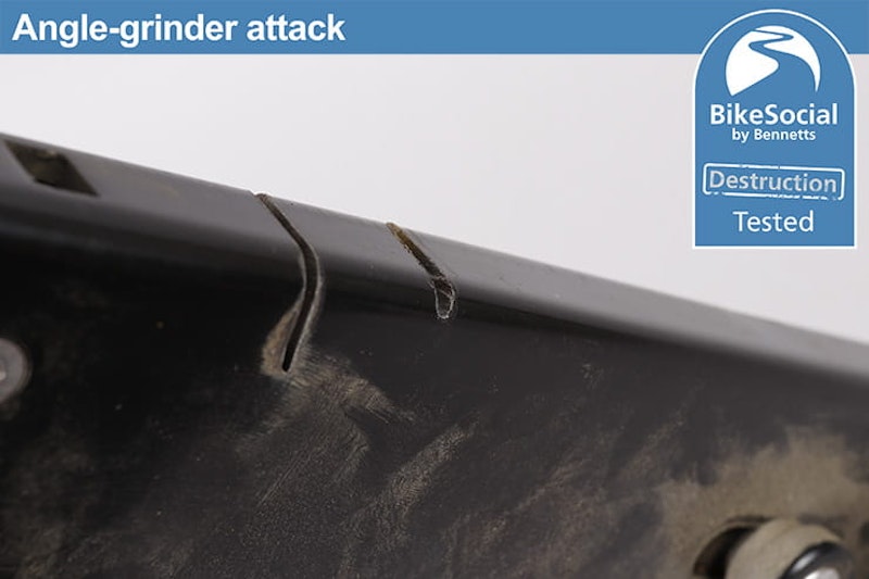 Hiplok AX1000 review angle-grinder ground anchor_17