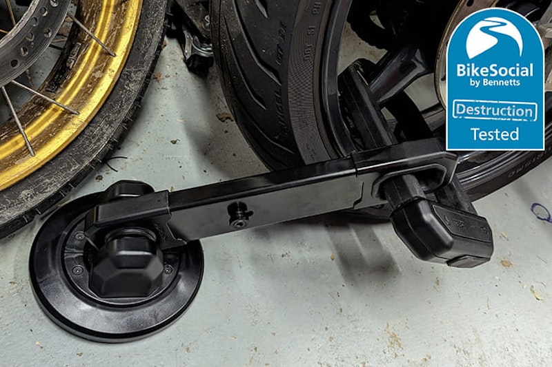 Hiplok AX1000 review angle-grinder ground anchor_22
