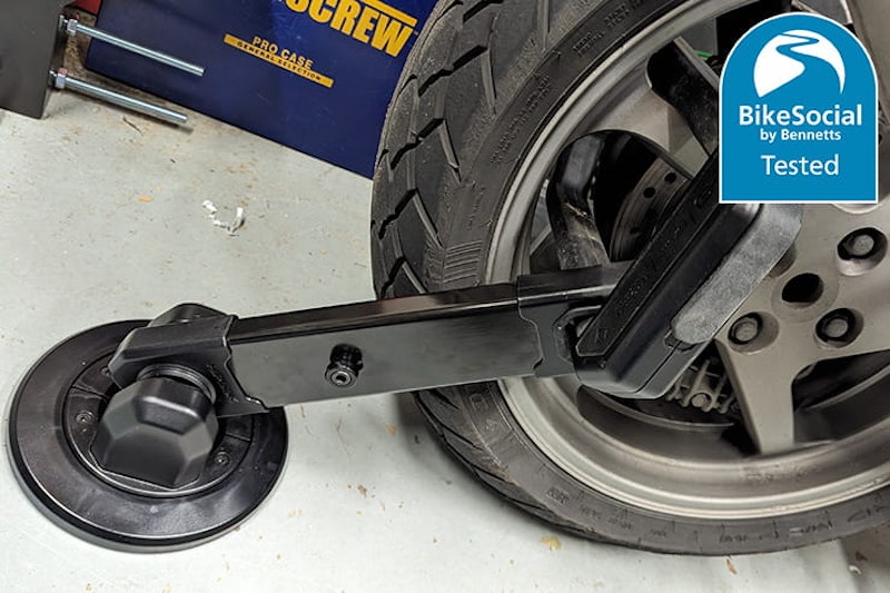 Hiplok AX1000 review angle-grinder ground anchor_30