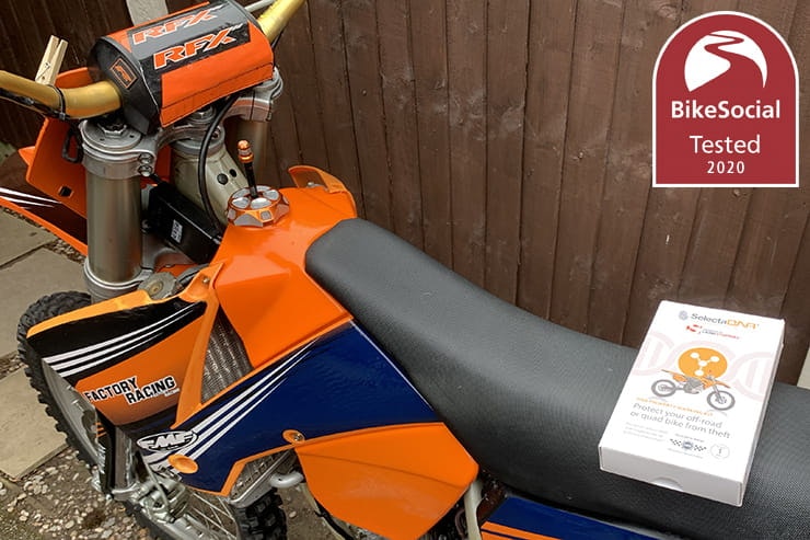 Full review of the SelectaDNA off-road and quad bike security marking kit by an ex-motorcycle police officer. The best way to get a stolen bike back?