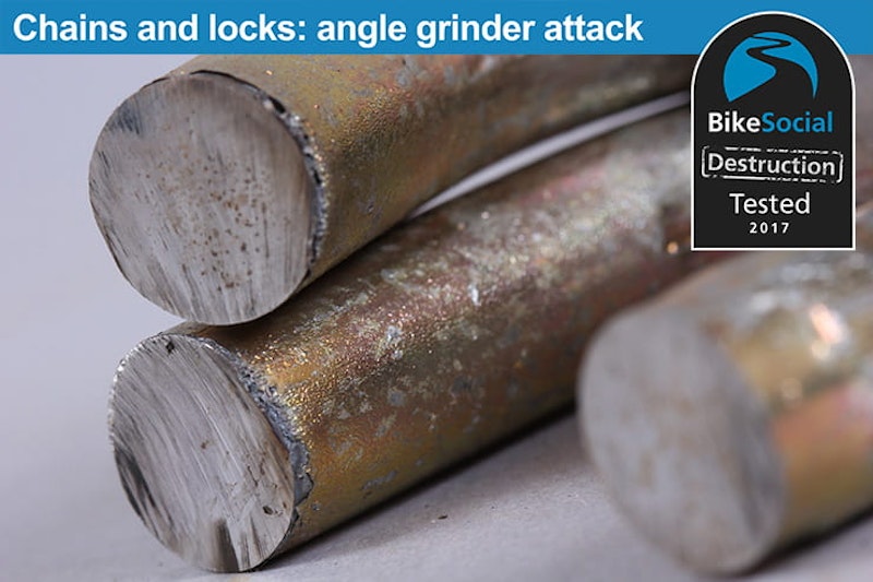 Tested Pragmasis Protector 16mm chain with RoundLock RL21 padlock BikeSocial review