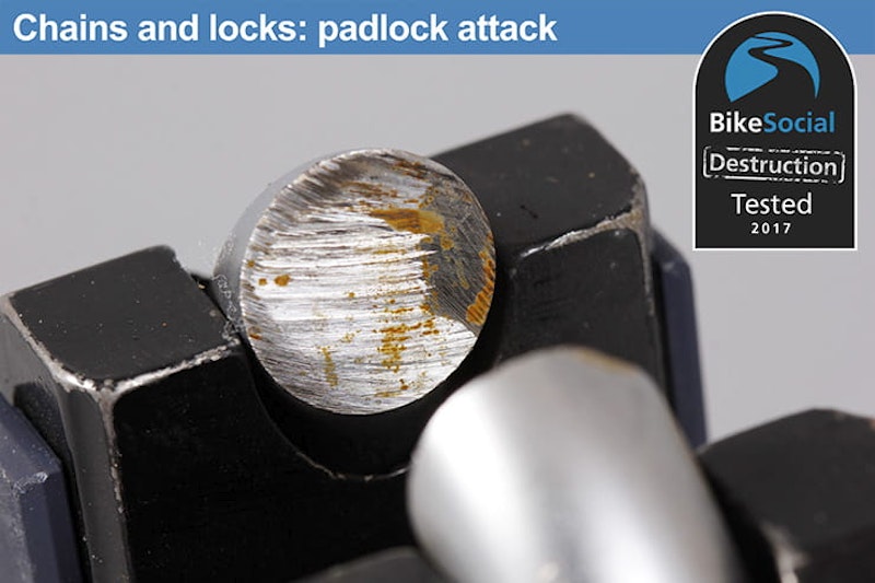 Tested: Squire Samson with SS80CS after a padlock attack