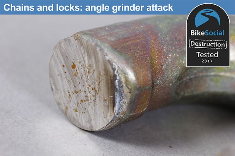Tested: Squire Samson with SS80CS after an angle grinder attack