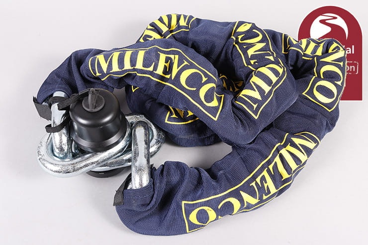 The Milenco Snaefell lock and 22mm chain joins the very best high security motorcycle chains and locks; can this beat Pragmasis, Squire, Almax and Oxford?