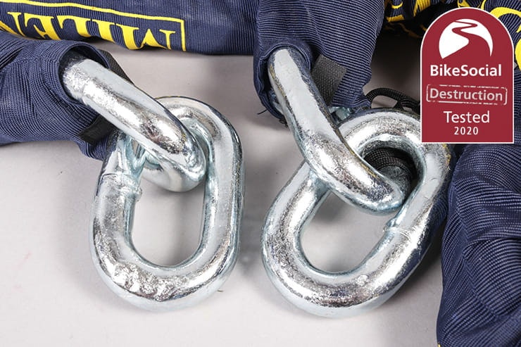 The Milenco Snaefell lock and 22mm chain joins the very best high security motorcycle chains and locks; can this beat Pragmasis, Squire, Almax and Oxford?