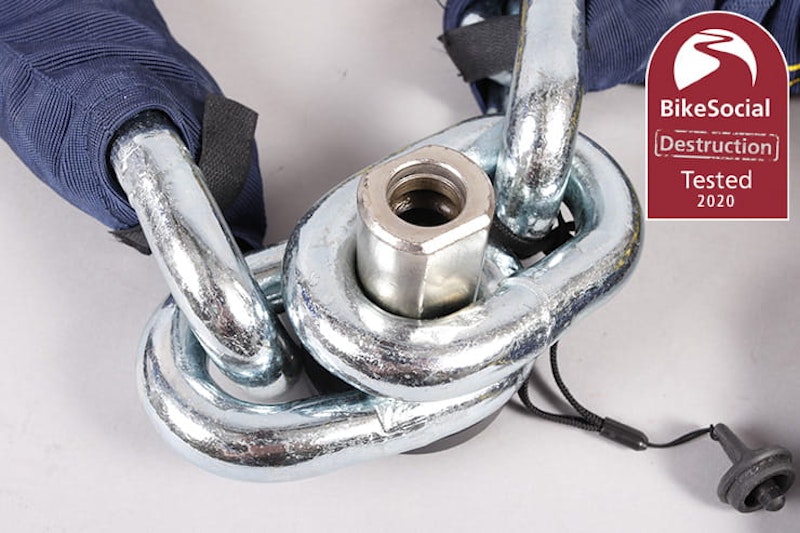The Milenco Snaefell lock and 22mm chain joins the very best high security motorcycle chains and locks; can this beat Pragmasis, Squire, Almax and Oxford?