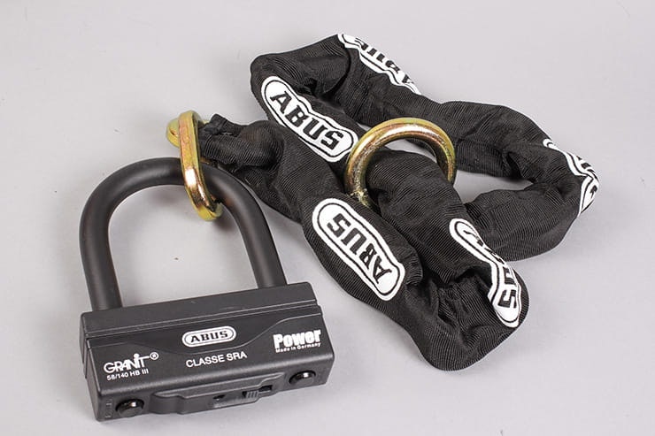 Abus Granit 58 Lock and Chain