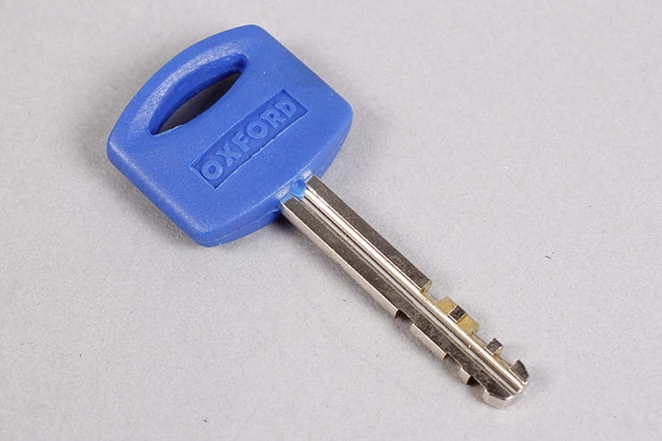 Oxford Hardcore XL chain and padlock key