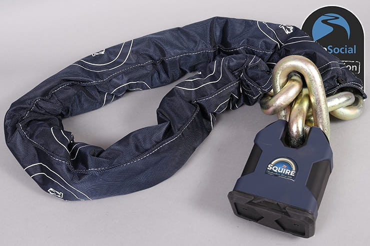 Tested: Squire Behemoth motorcycle chain and lock review