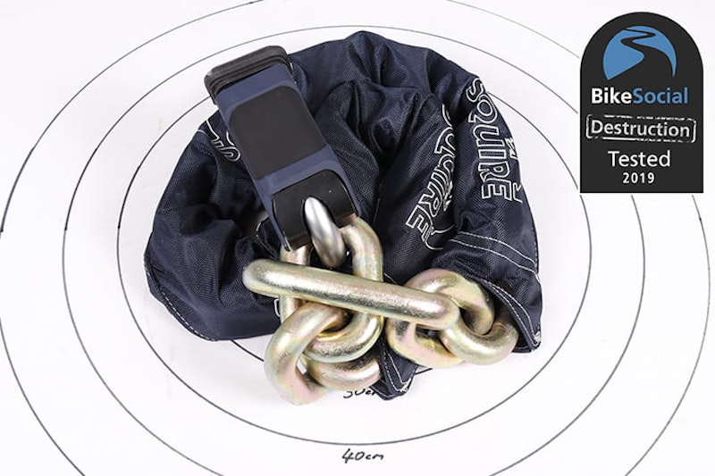 Tested: Squire Behemoth motorcycle chain and lock review