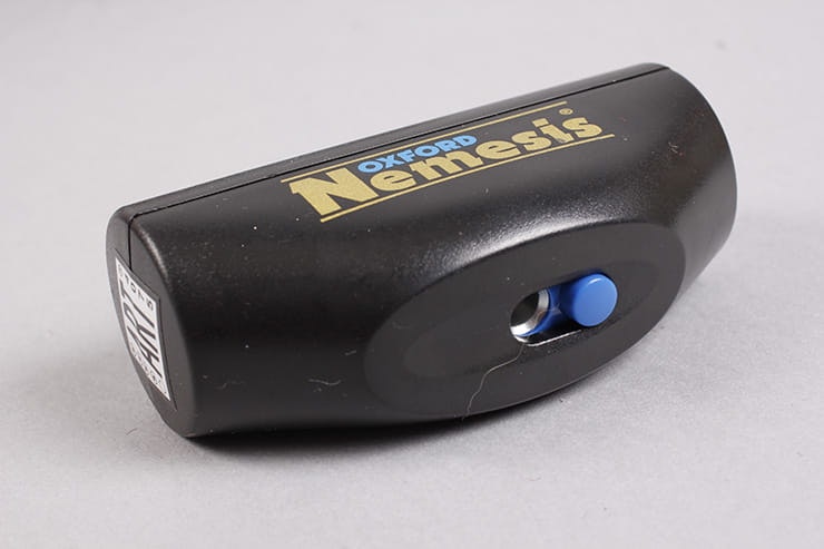 Oxford Nemesis chain and lock keyhole