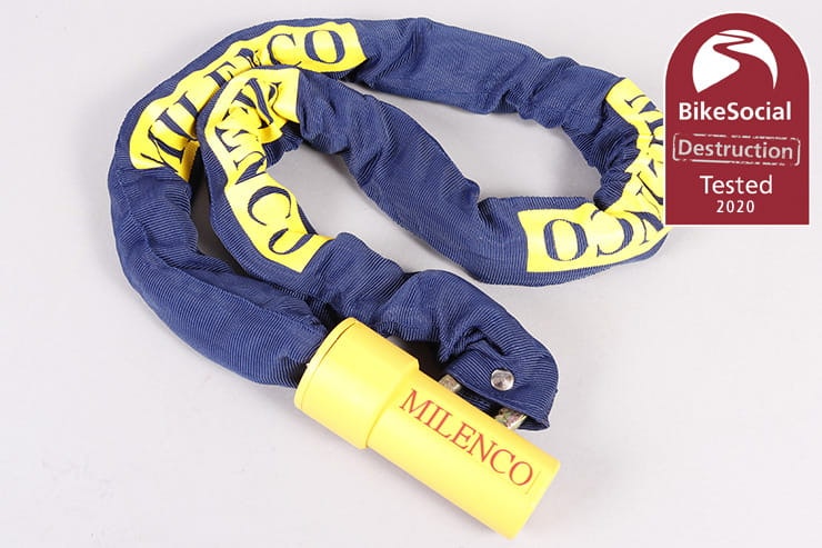 Full destruction test review of the Milenco Coleraine 12mm chain lock – is this portable, tough security option worth buying?