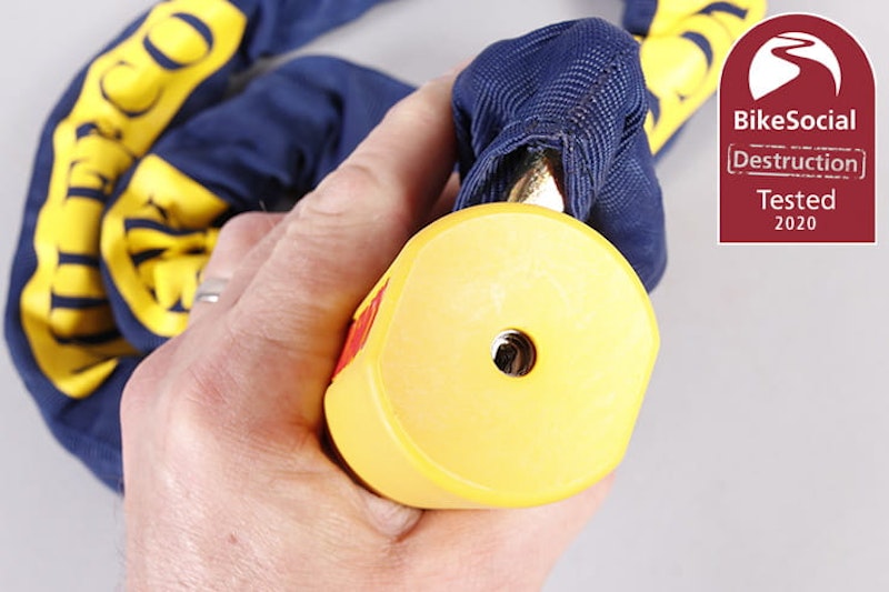 Full destruction test review of the Milenco Coleraine 12mm chain lock – is this portable, tough security option worth buying?