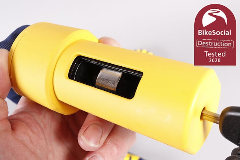 Full destruction test review of the Milenco Coleraine 12mm chain lock – is this portable, tough security option worth buying?