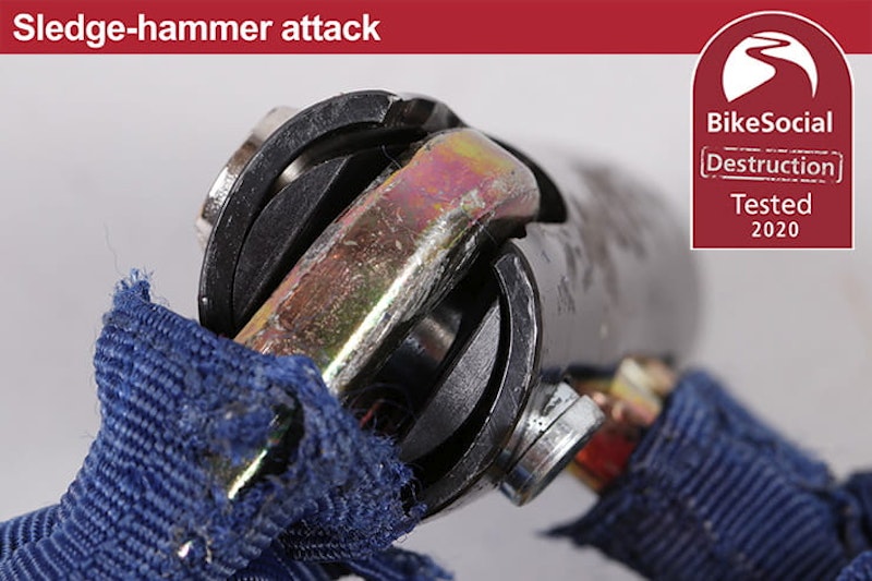 Full destruction test review of the Milenco Coleraine 12mm chain lock – is this portable, tough security option worth buying?