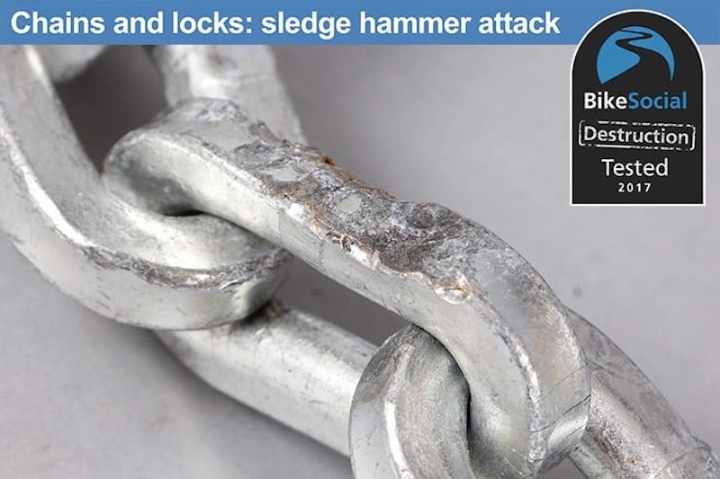 Tested: Pewag VKK 14x52 and Mul-T-Lock NE14L padlock review after a sledge hammer attack