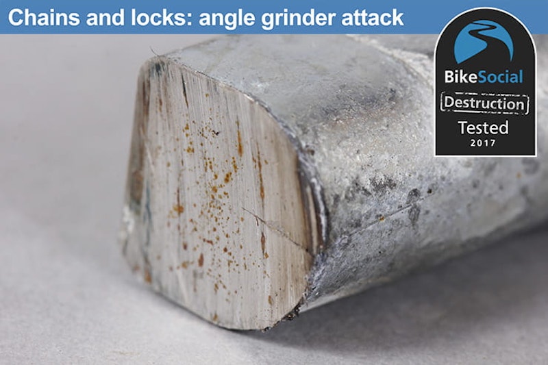 Tested: Pewag VKK 14x52 and Mul-T-Lock NE14L padlock review after an angle grinder attack