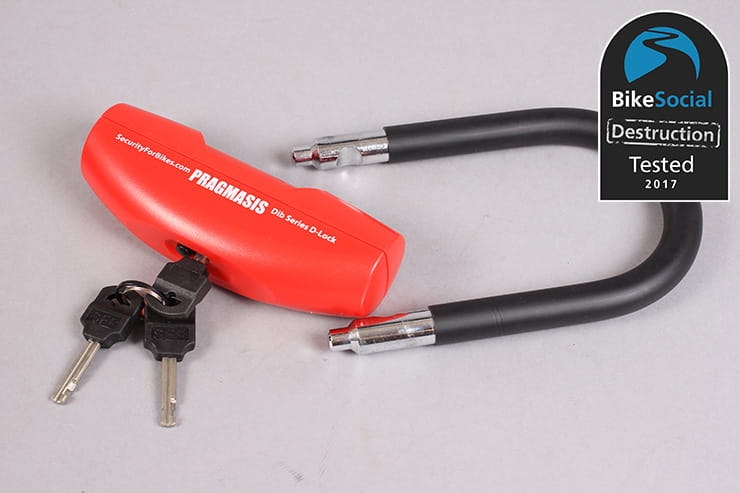 Pragmasis Protector 13mm chain with DIB-130 U-lock BikeSocial review