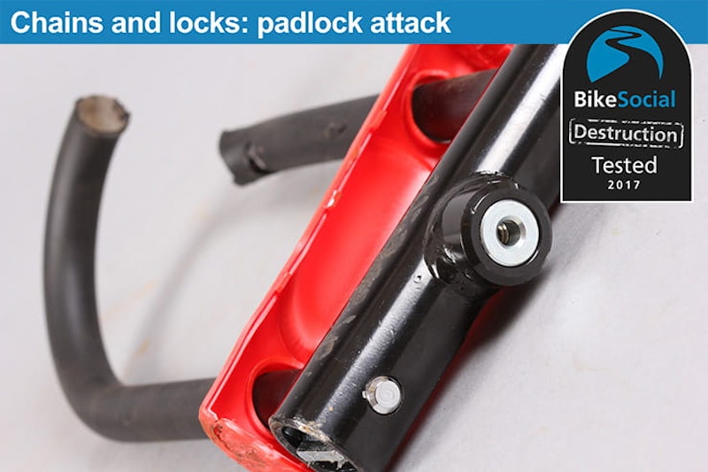 Pragmasis Protector 13mm chain with DIB-130 U-lock BikeSocial review