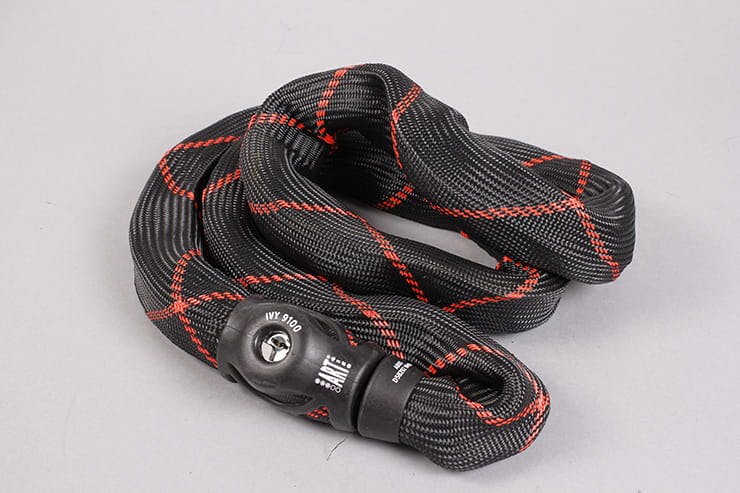 ABUS アブス チェーンロック black アイヴィー9100 バイク用 ABUS アブス チェーンロック black アイヴィー9100 バイク用