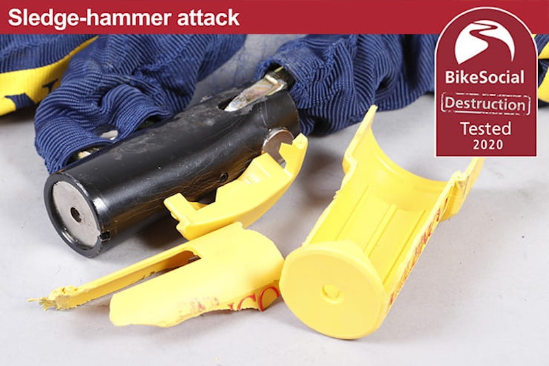 Full destruction test review of the Milenco Coleraine 9mm chain lock – is this portable, lightweight security option worth buying?