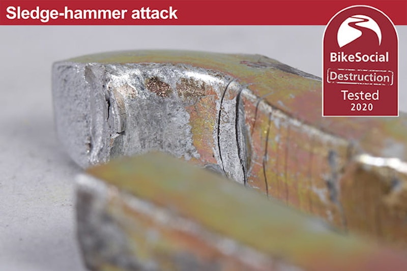 Full destruction test review of the Milenco Coleraine 9mm chain lock – is this portable, lightweight security option worth buying?