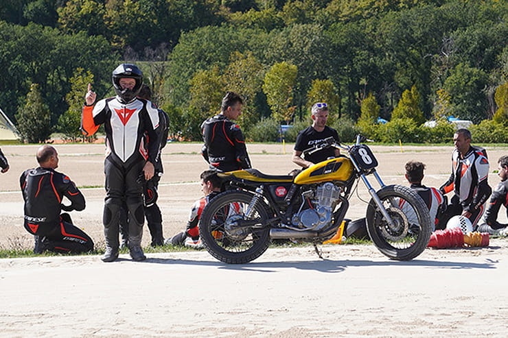 Riding with VR46 Valentino Rossi with Dainese_17