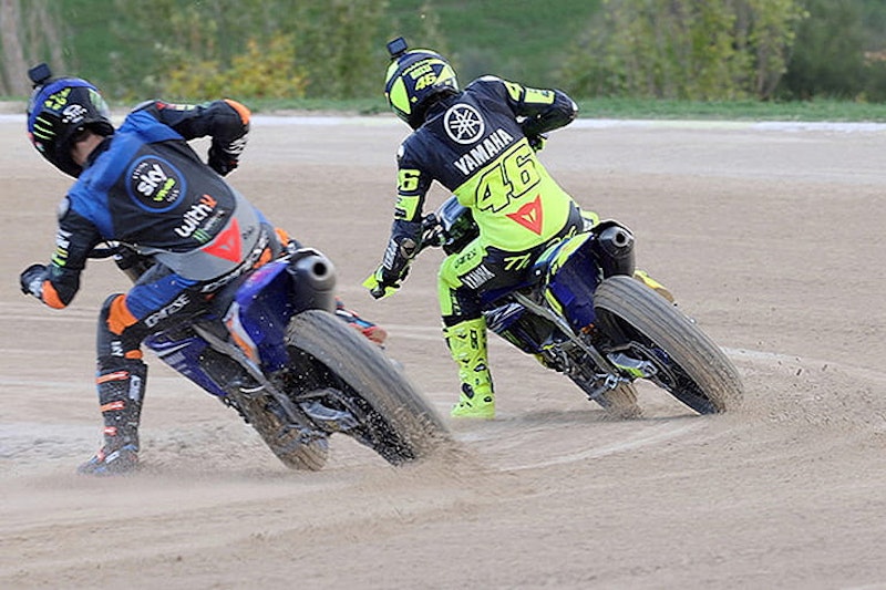 Riding with VR46 Valentino Rossi with Dainese_12