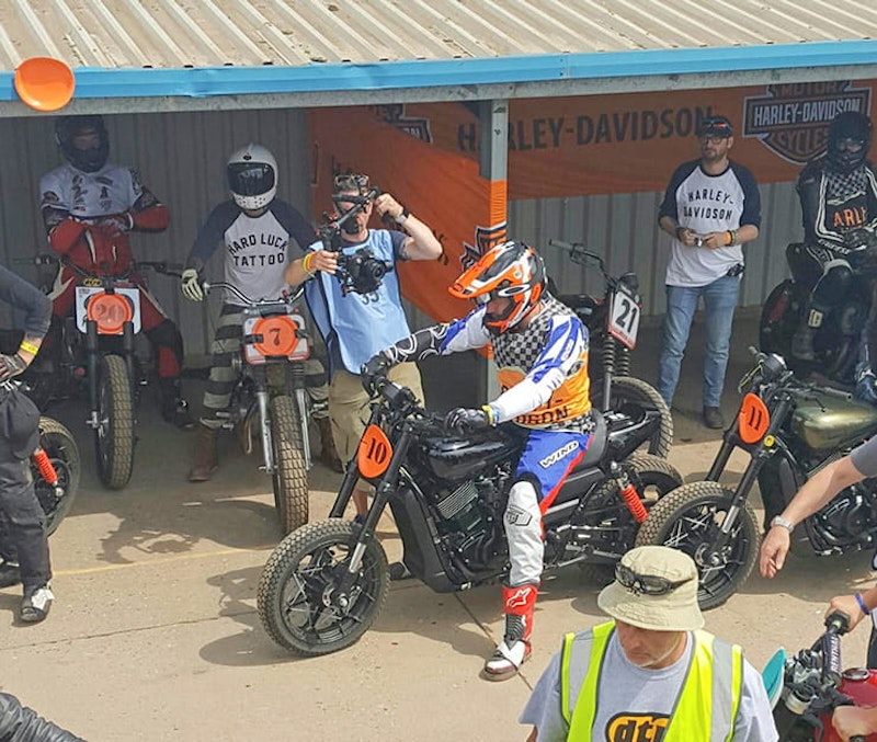 The pit area at Dirt Quake 2017