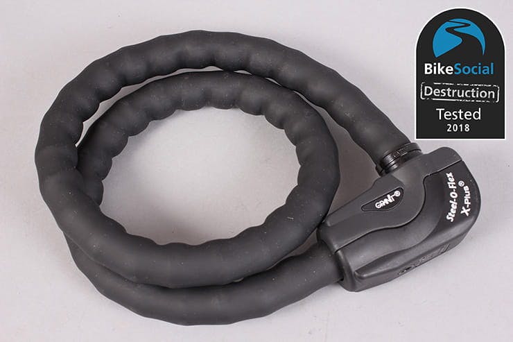 Scooter security: Abus Granit Steel-O-Flex XPlus 1025 cable lock