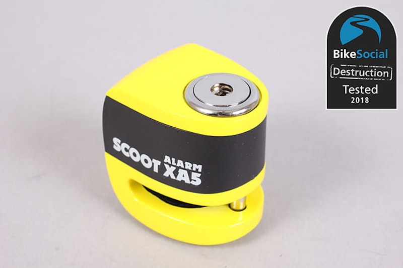 Oxford Scoot XA5 alarmed disc lock review