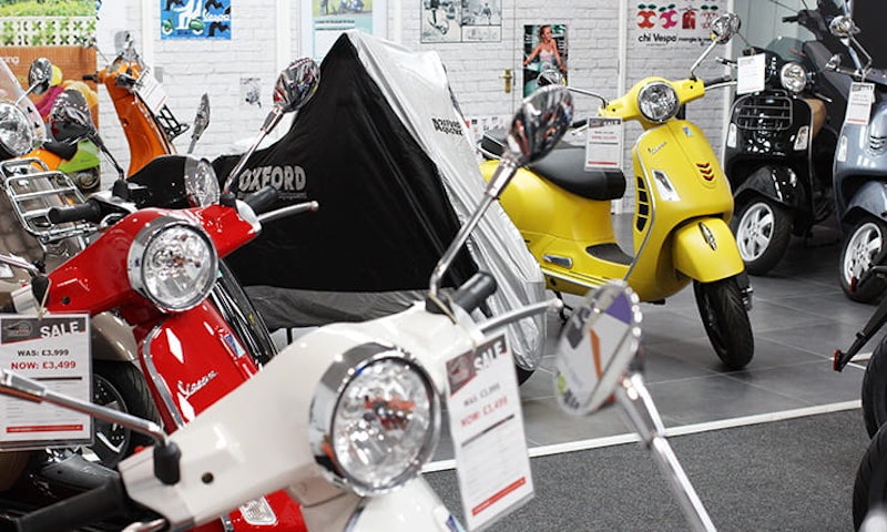 Scooter cover theft security