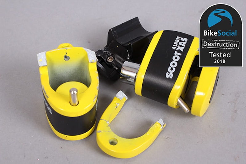 Oxford Scoot XA5 alarmed disc lock review