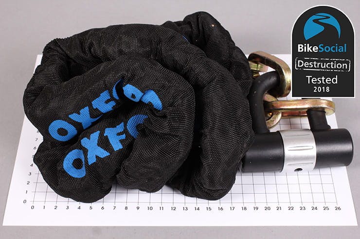 Oxford motorcycle chain lock reviews shop