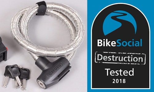 Scooter security: Oxford Arma 20 Armoured Cable Lock review
