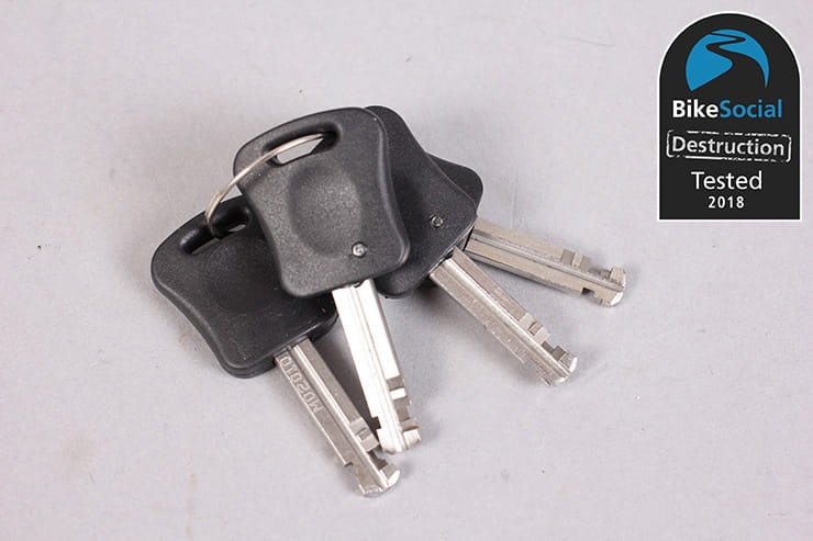 Oxford Arma20 cable lock review