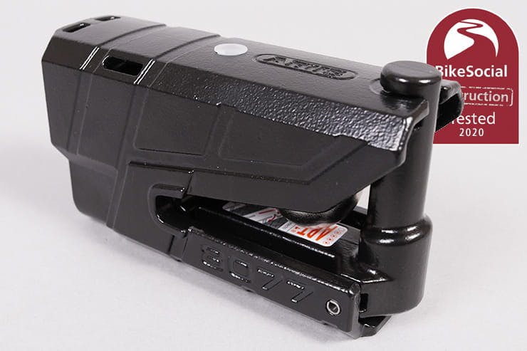Tested: Abus Granit Detecto XPlus 8077 alarmed motorcycle