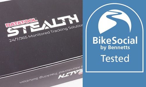 Datatool Stealth review S5 motorcycle tracker