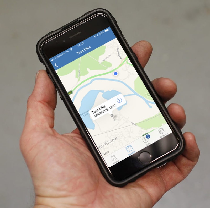 MoniMoto Tracker alarm review