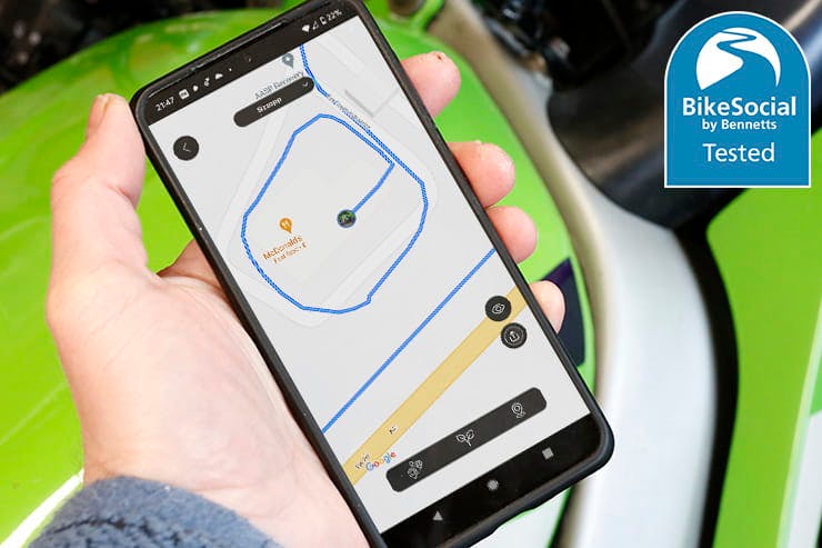 Sizzapp tracker review | No-contract motorcycle tracker tested
