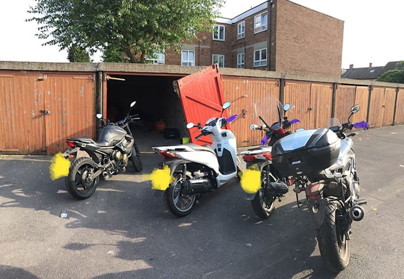 Bike crime theft security motorcycle