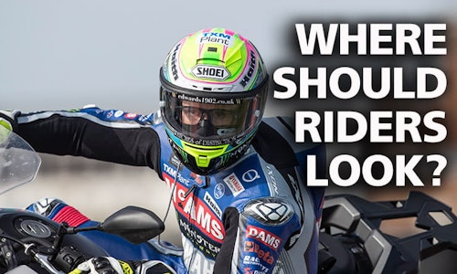 Where should motorcyclists look | Road & Track
